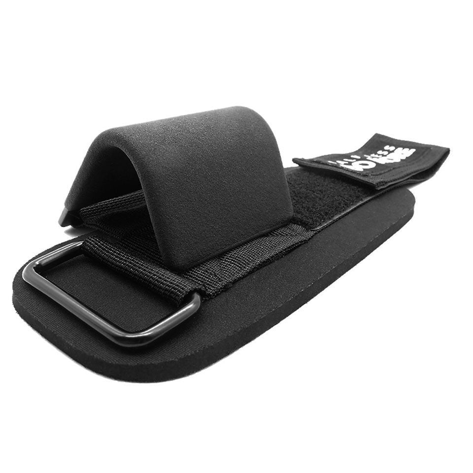 Weight Lifting Hook Grips Padded With Wrist Wraps