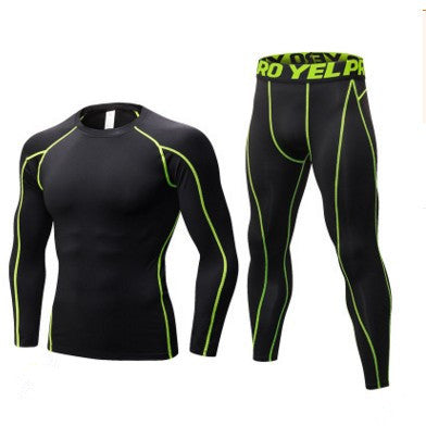 Men's Fitness Running Compression Training Suit