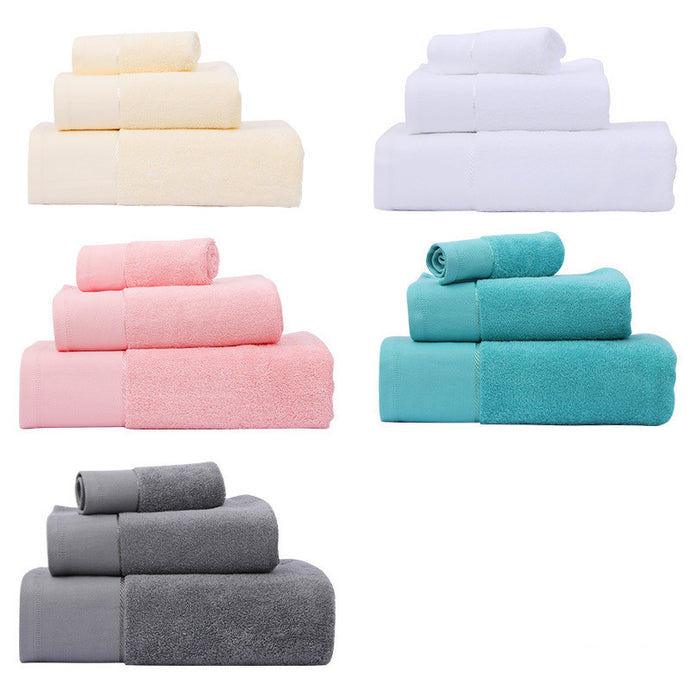 Cotton Towel Bath Towel Three Piece Water