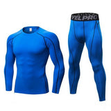 Men's Fitness Running Compression Training Suit