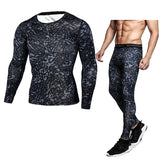 Camouflage Compression Baselayer Set Sports