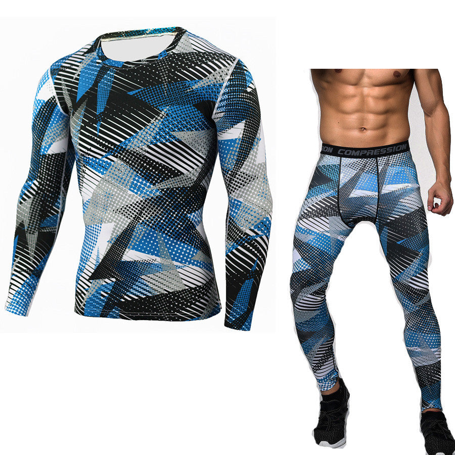 Camouflage Compression Baselayer Set Sports