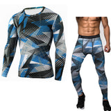 Camouflage Compression Baselayer Set Sports