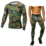 Camouflage Compression Baselayer Set Sports