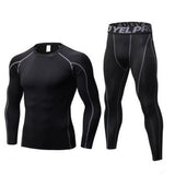 Men's Fitness Running Compression Training Suit