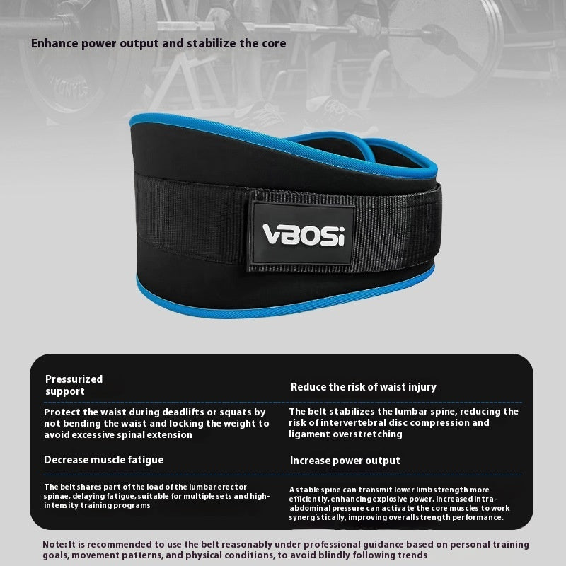 Weightlifting Squat Strength Training Waist Supporter