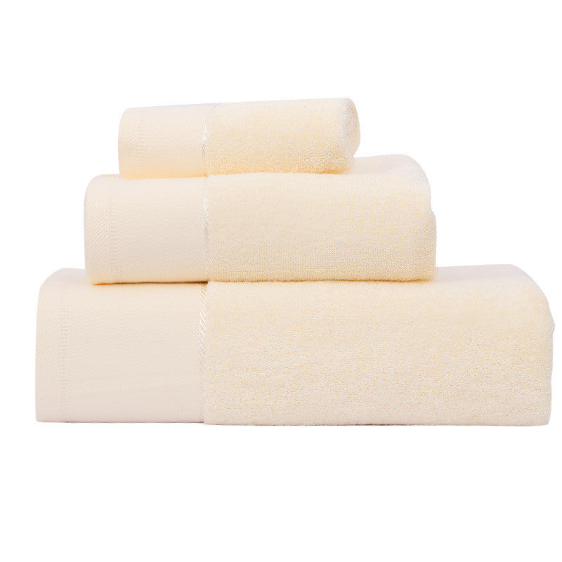 Cotton Towel Bath Towel Three Piece Water